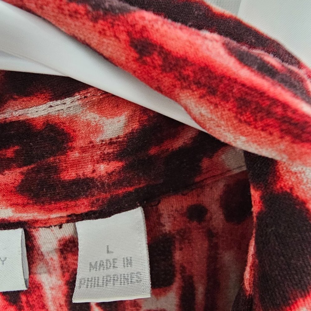 Leopard Print Red Dress - Picture 12 of 15